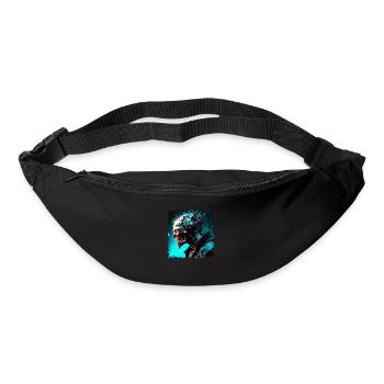 Cyborg or monster as Cyber Android of the future - Bum bag - black - Front