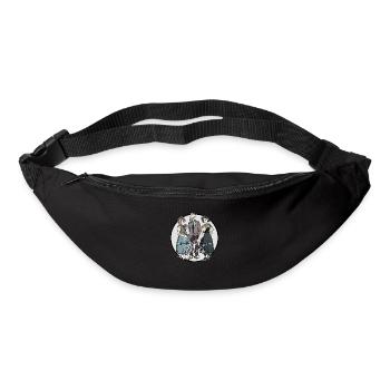 Attention // Illustration - Bum bag - black - Front