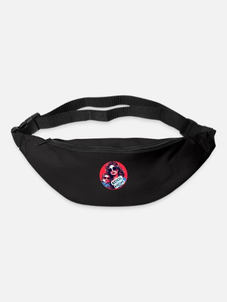 Maman cool - Sac banane - noir