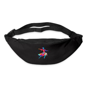 The colorful dancer - Bum bag - black - Front