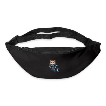 Fish Cat Fusion - Bum bag - black - Front