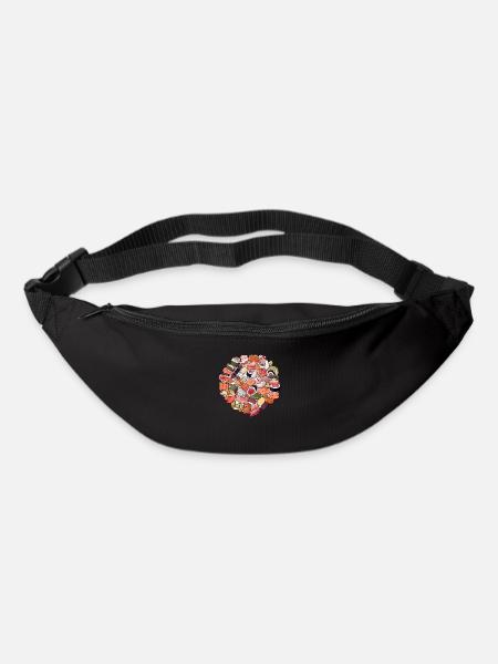 Ein Genuss, dieses Sushi - Gürteltasche - Schwarz