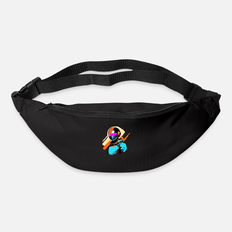 Raumfahrer - Gürteltasche - Schwarz