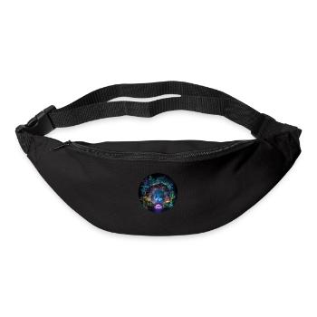 Aventures dans la jungle brillante: Neon Jungle Explore - Sac banane - noir - Devant