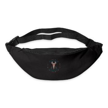 Reindeer Rebell - Gürteltasche - Schwarz - Vorne