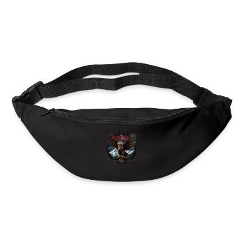 Tyrol T-Shirt Tyrolean Eagle with Mountains - Bum bag - black - Front