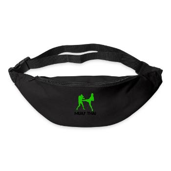 muay thai 1 - Gürteltasche - Schwarz - Vorne
