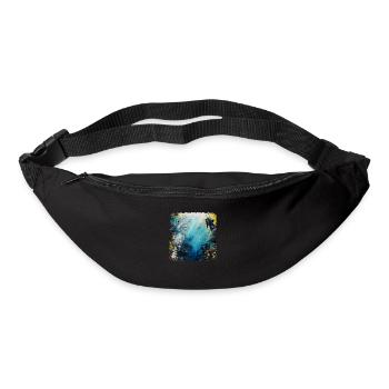 Diving is a passion - Bum bag - black - Front