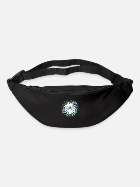 Libellule - Sac banane - noir