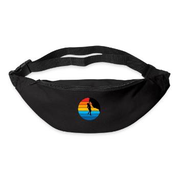 free climbing - Bum bag - black - Front