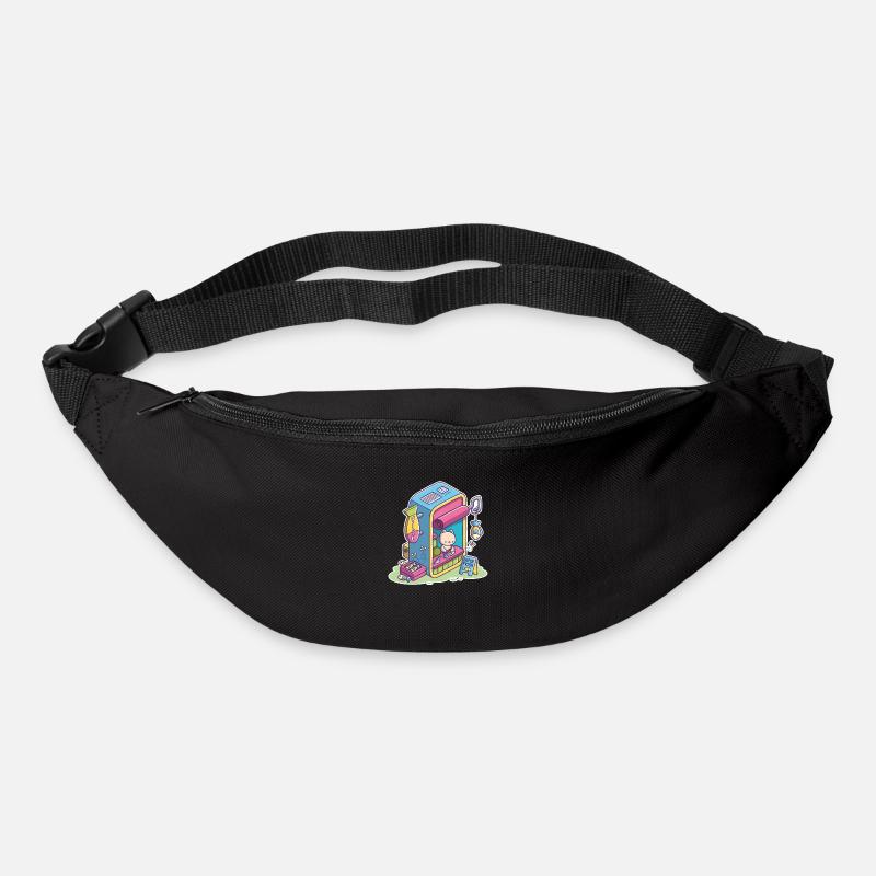Chat dans la poissonnerie - Sac banane - noir