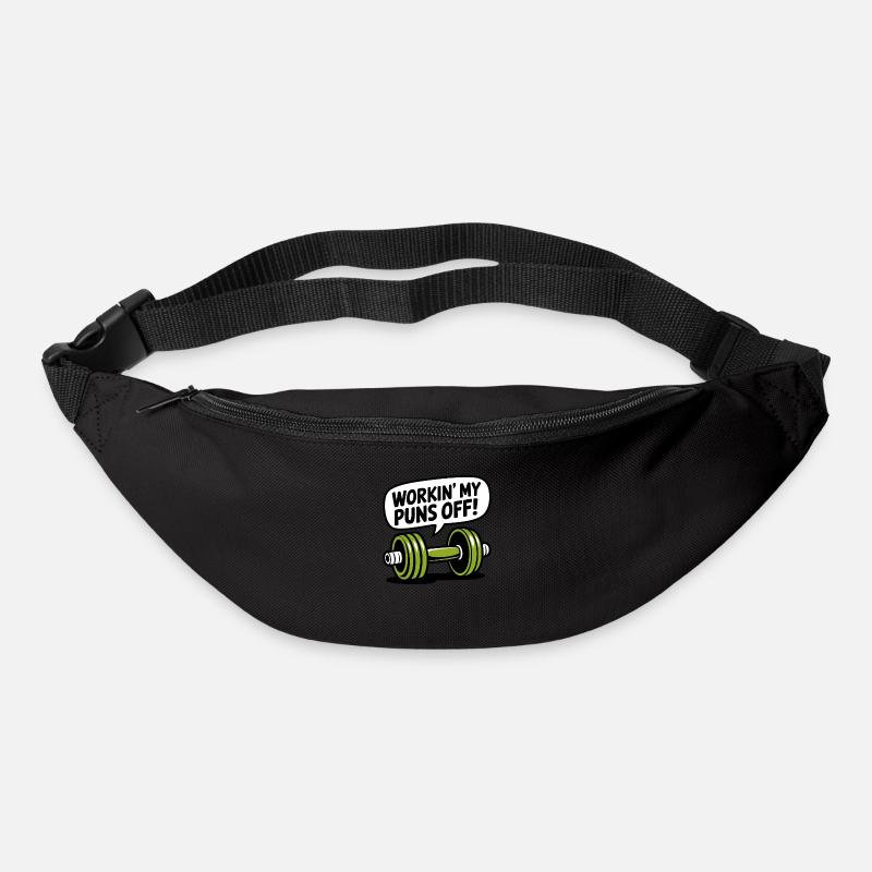 Travailler mes jeux de mots - Sac banane - noir