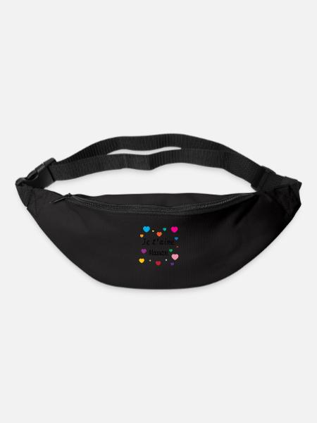Je t'aime Maman - Bum bag - black