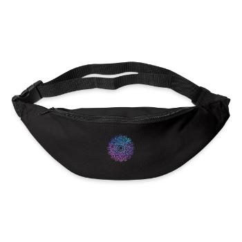 Reiki Mandala Spiritual Healing Chakra Meditation - Bum bag - black - Front