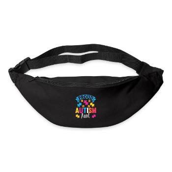Autism Mother Daughter Son Autistic Parents Child - Bum bag - black - Front