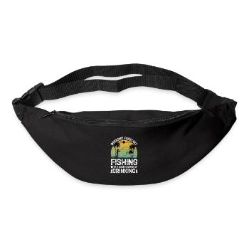 Therapy Fishing Lake Carp Angler Fisherman Bait - Bum bag - black - Front