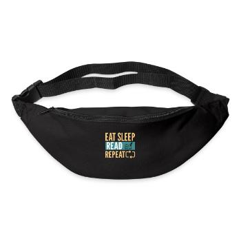 Lire des livres Rat de bibliothèque - Sac banane - noir - Devant