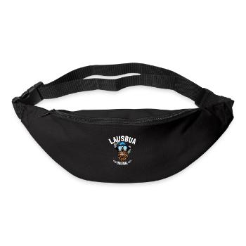 Lausbua Lederhosen - Gürteltasche - Schwarz - Vorne