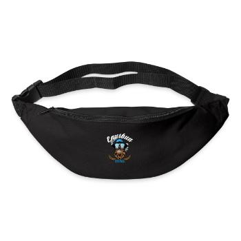 Lausbua Lederhosen - Gürteltasche - Schwarz - Vorne