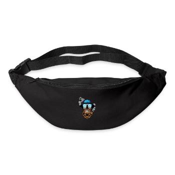 Lausbua Lausbub Lederhosen Trachten - Bum bag - black - Front