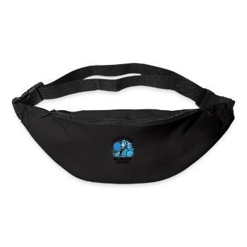 Taucher tauchen Sporttaucher Gerätetauchen - Gürteltasche - Schwarz - Vorne