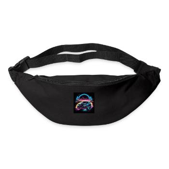 JDM Sportcar tuning Driftcar Voiture Cadeau PS - Sac banane - noir - Devant