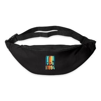 Vintage 1994 94e anniversaire cadeau vintage rétro - Sac banane - noir - Devant