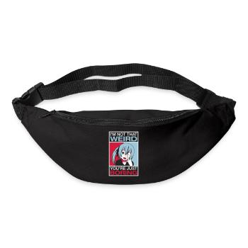I'm Not That Weird - Gürteltasche - Schwarz - Vorne
