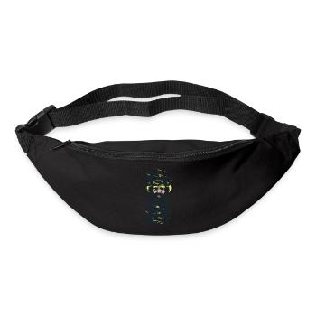 With the beard comes the responsibility - Bum bag - black - Front