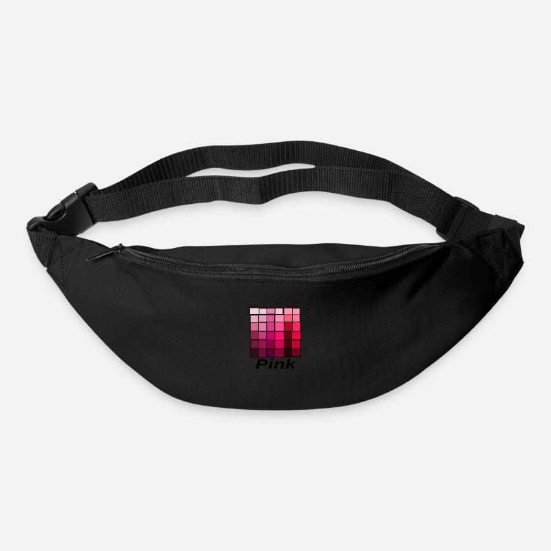 Pink - Gürteltasche - Schwarz