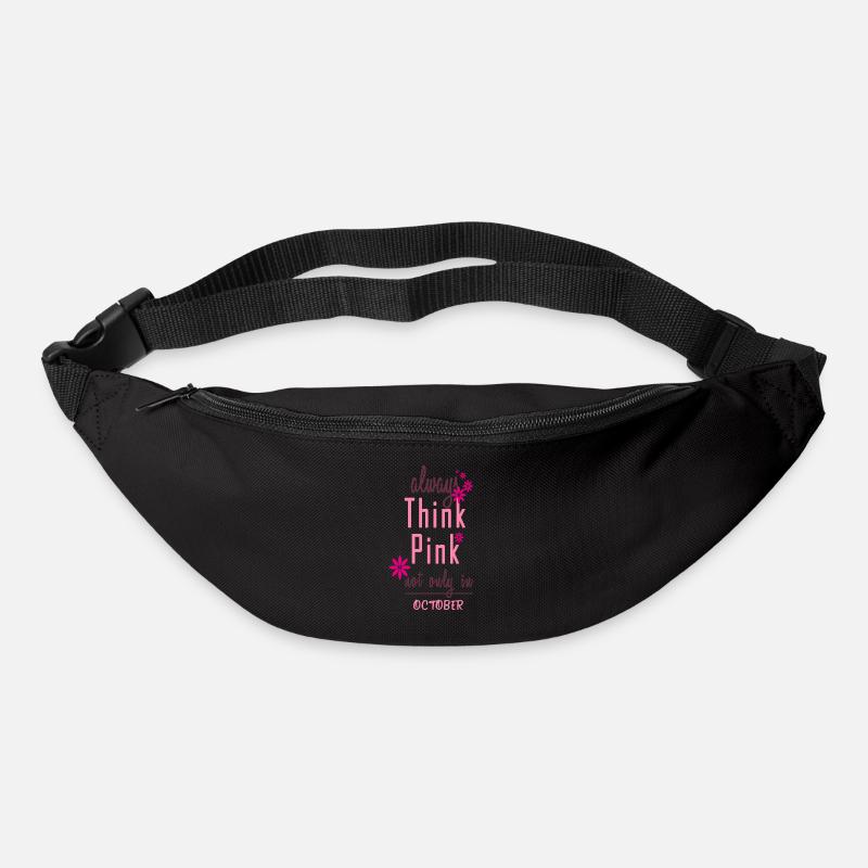 Think Pink - Gürteltasche - Schwarz