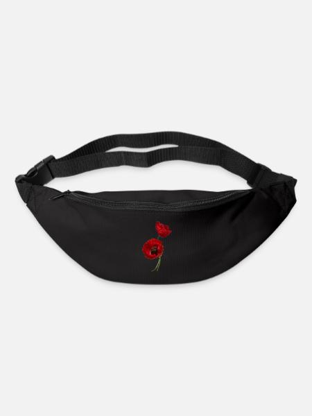 Wrinkle poppy - Bum bag - black