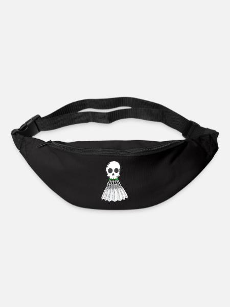 badminton badminton badminton joueur de badminton joueur de badminton badminton - Sac banane - noir