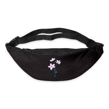 Cherry blossom - Bum bag - black - Front