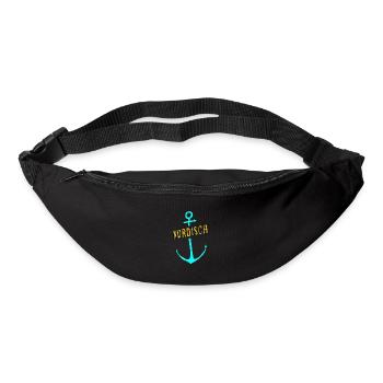 Nordischer Neonanker - Gürteltasche - Schwarz - Vorne