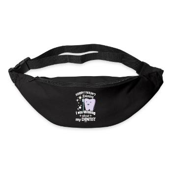 Dentiste Dentiste Brosse à dents Enfants Bébé Cadeau - Sac banane - noir - Devant