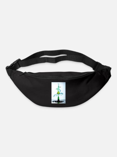 splash - Sac banane - noir