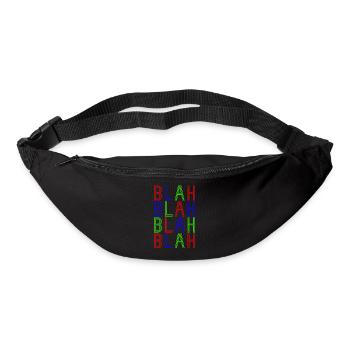 BlahBlahBlah - Gürteltasche - Schwarz - Vorne