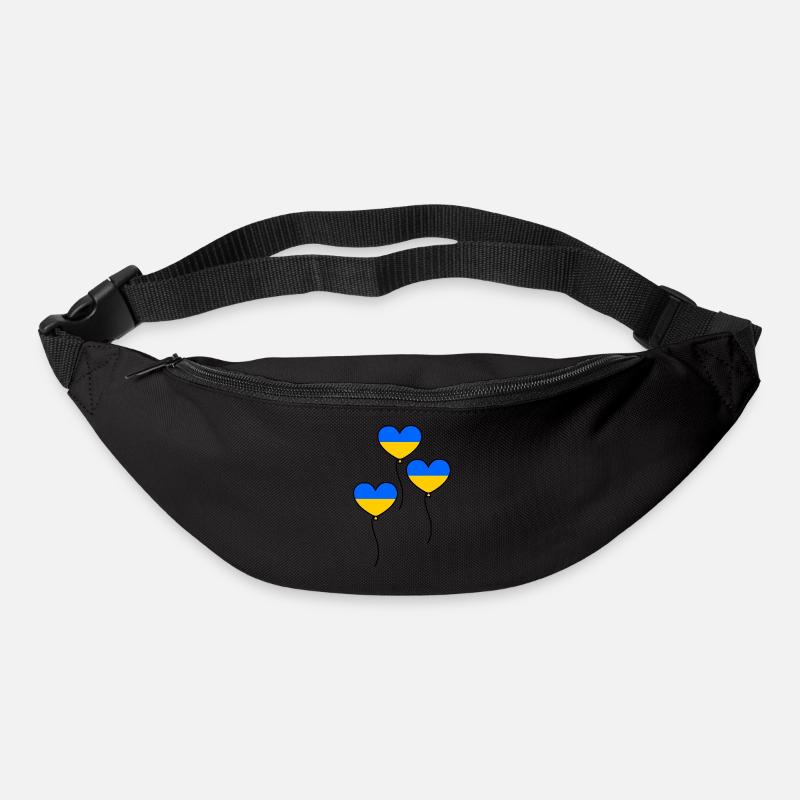 Ukraine - Sac banane - noir