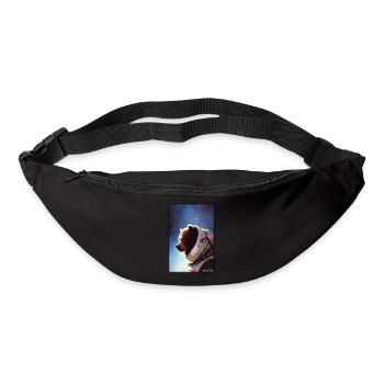 Bear Wildlife Astronaut Future Sci-Fi Technology - Sac banane - noir - Devant