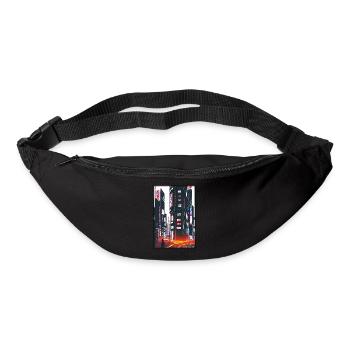 Tokyo City City Cyber Punk Future Sci-Fi Asia - Bum bag - black - Front