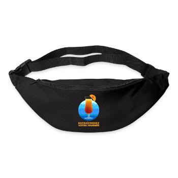 Rafraichissez votre journée - Sac banane - noir - Devant