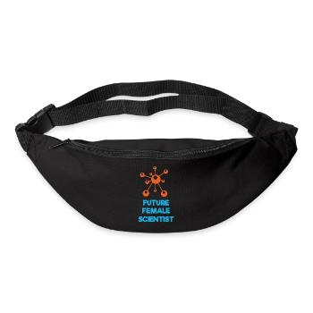 Zukünftige Wissenschaftlerin - Gürteltasche - Schwarz - Vorne