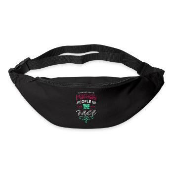 Athlete Bicycle Swimmer Jokes present idea - Bum bag - black - Front