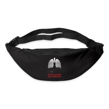 Stop playing - Bum bag - black - Front