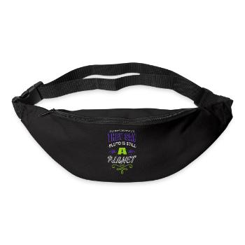 citation drôle physique céleste astronomie cadeaux - Sac banane - noir - Devant