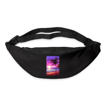 Caribbean Palm Beach - Bum bag - black - Front