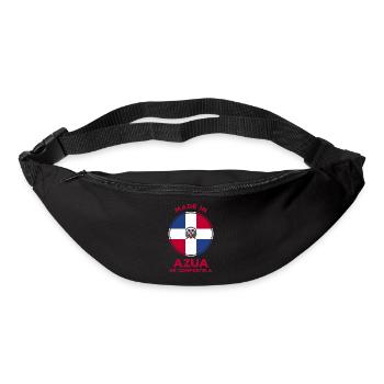 Azua de Compostela, République dominicaine - Sac banane - noir - Devant