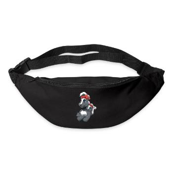 Niedliches Stinktier für Männer und Frauen - Gürteltasche - Schwarz - Vorne