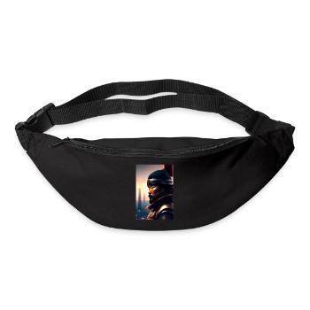 Futuristic Samurai - Bum bag - black - Front
